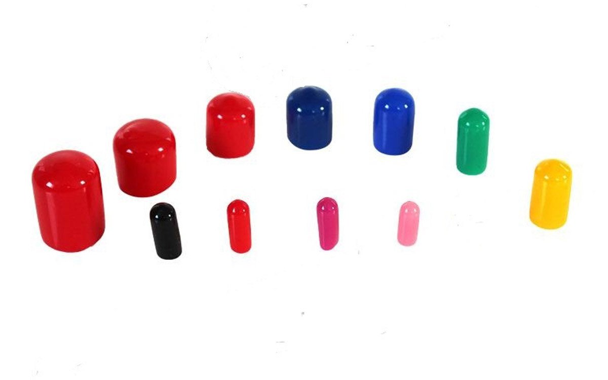 Ковпачки вінілові, м`які для захисту деталей форсунок після ремонту